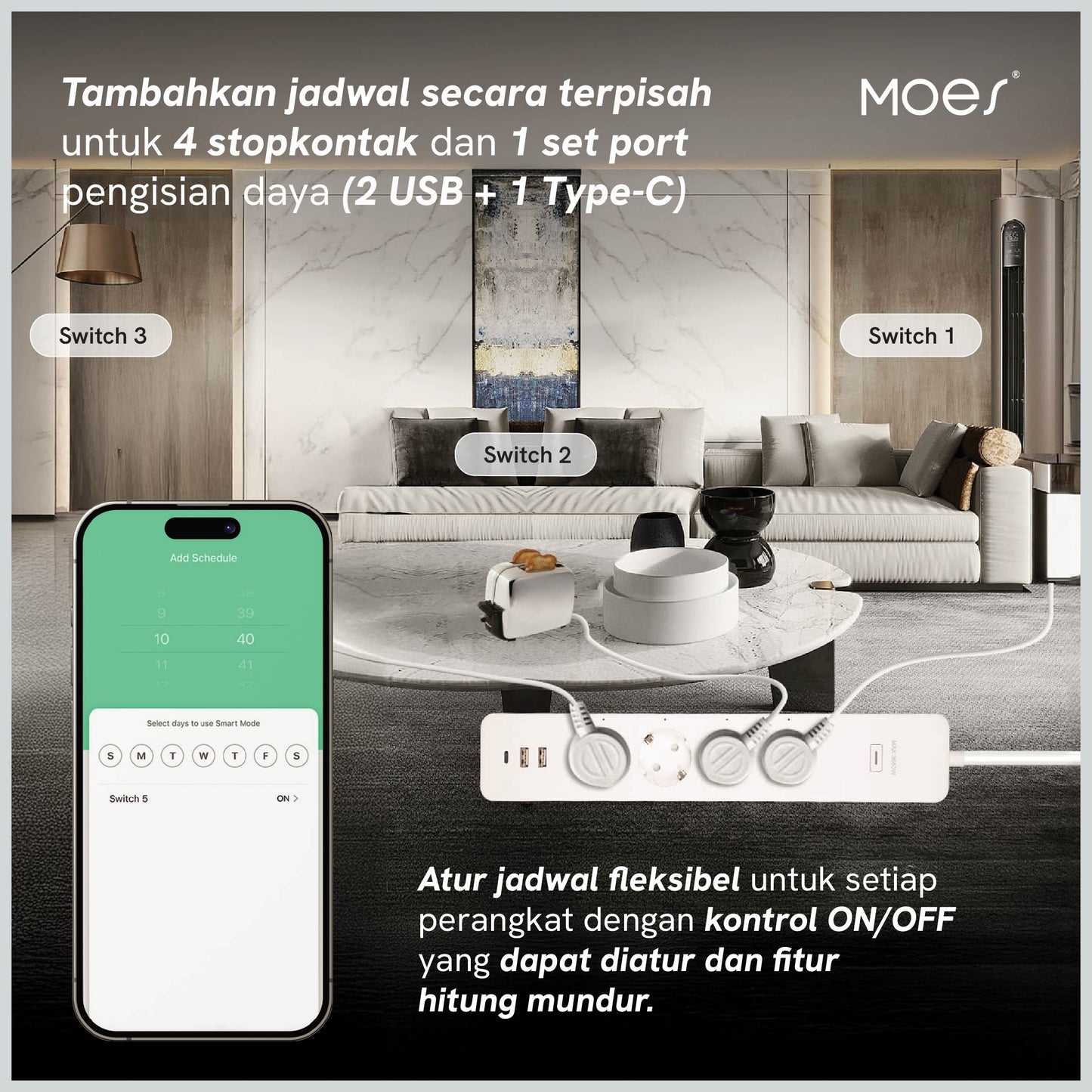 Smart Power Strip EU
