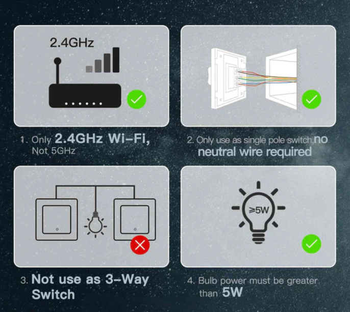 Smart Switch Star Ring